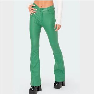Edikted - Green Flared Women's Pants